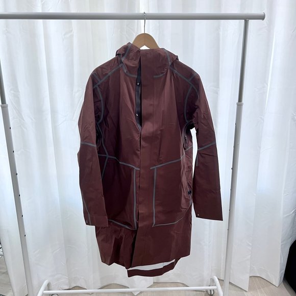 Lululemon The Lab - Ashta Shell Parka Burgundy Jacket